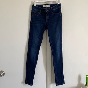 garage dark skinny jeans size 1.